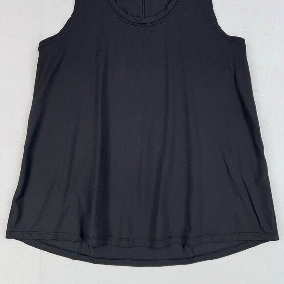 Lululemon Shirt Womens 4* Black Essential Tank Train Minimal Athleisure Workout - Picture 4 of 12